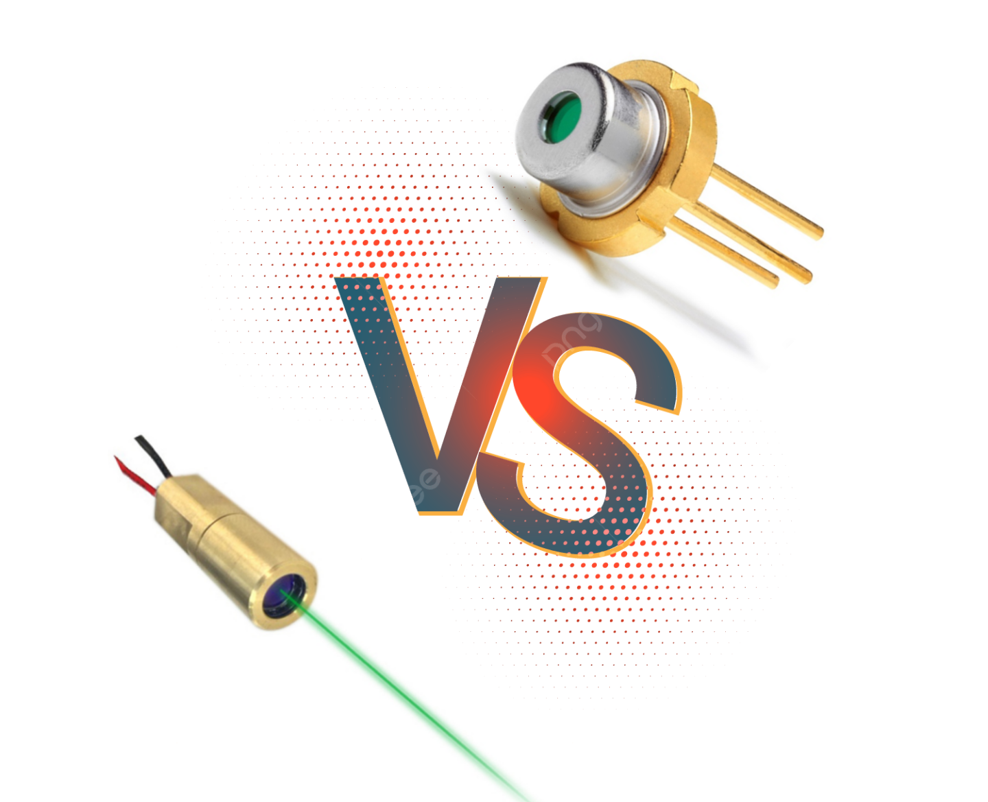 В чем разница между лазерным диодом и лазерным модулем? 