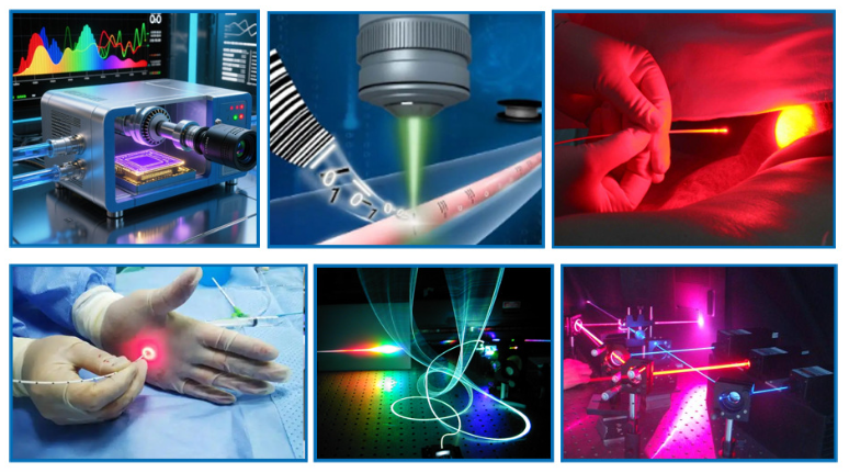 Волоконный лазер 488 нм