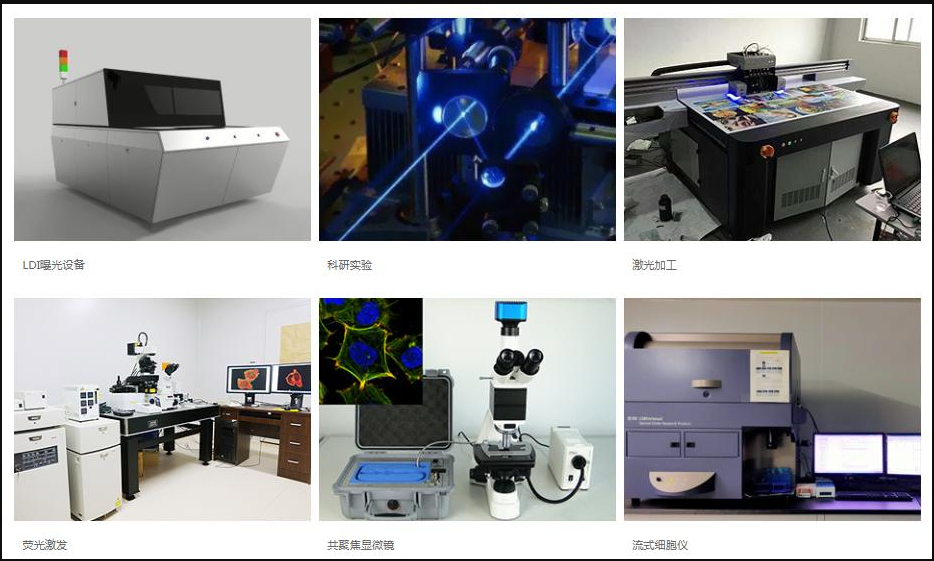 435 нм 6W Fiber Laser