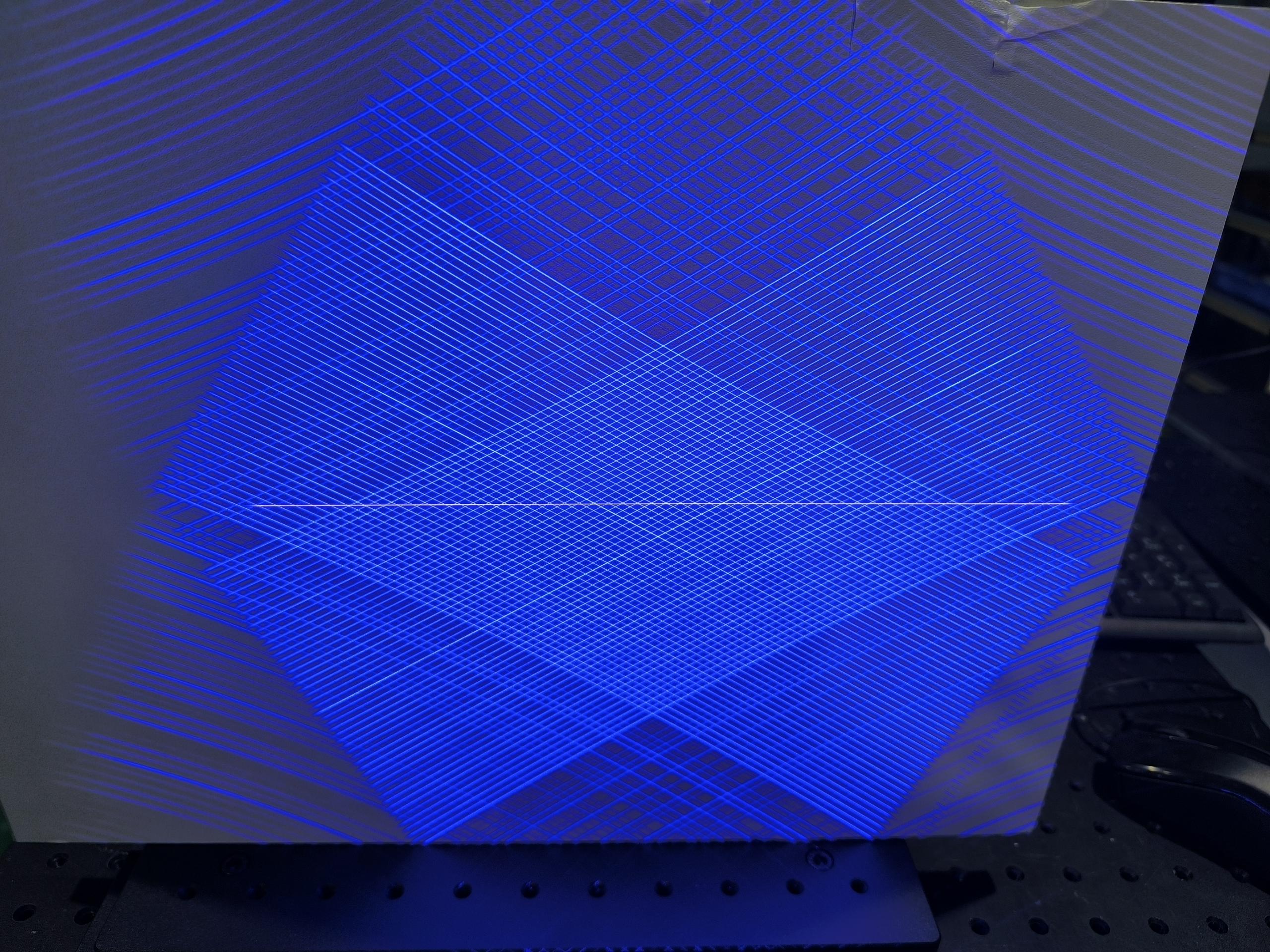 99 Лазерные линии 450 нм 1,6 Вт синий многострочный лазерный модуль для 3D-сканера