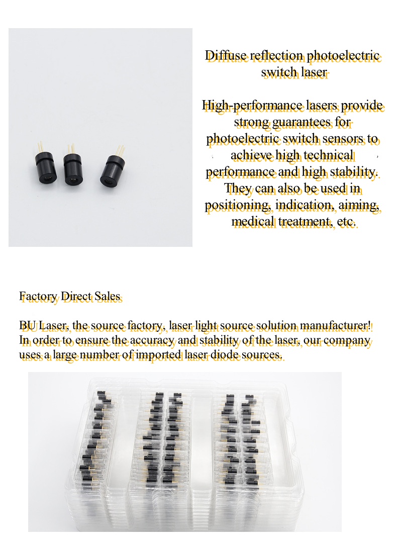 Лазерный диодный модуль Red Dot мощностью 5 мВт 