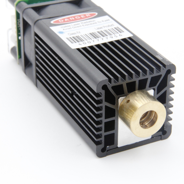 Модуль синего лазера высокой мощности 450 нм 10 Вт для лазерного гравера