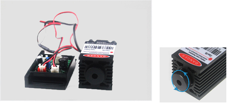 808 нм 500 МВт лазерный модуль