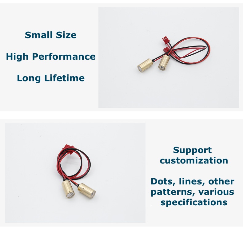 Красная линейная лазерная модуль