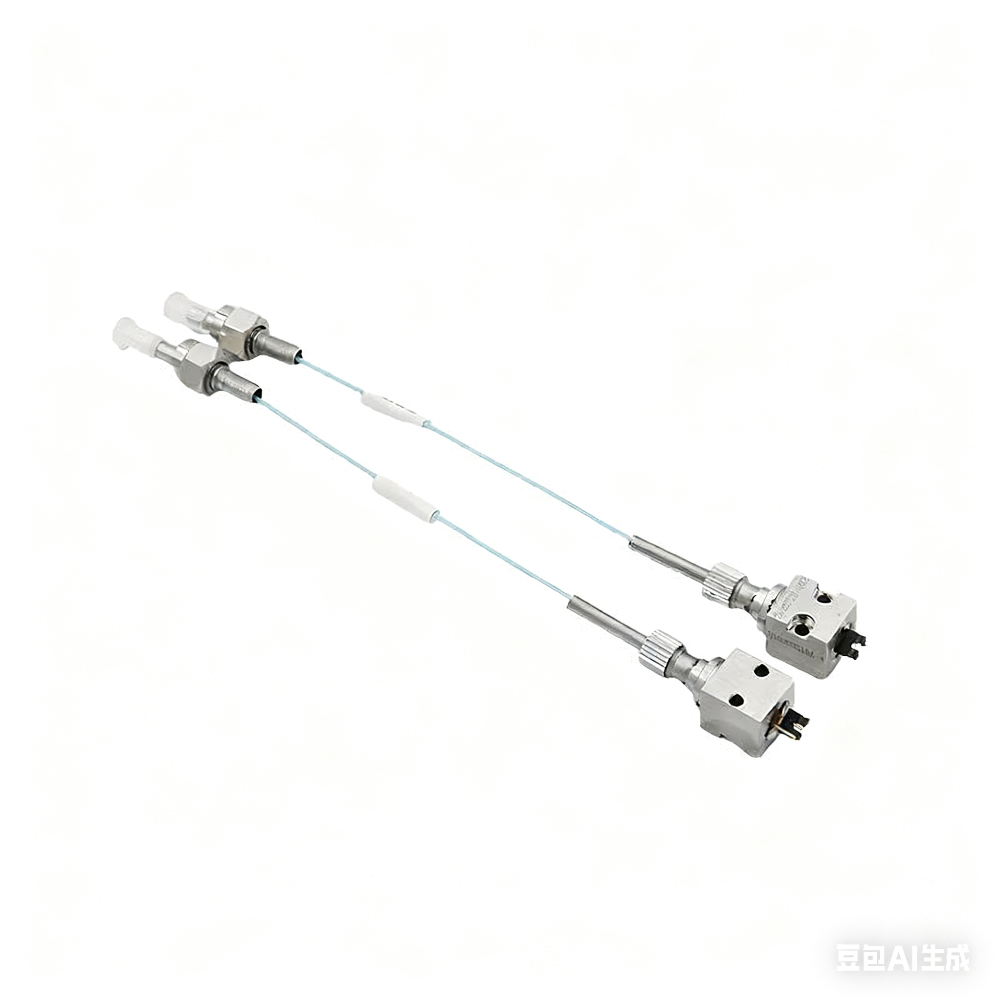 Лазерный модуль с зеленым волокном, 520 нм, 35 ​​мВт, с оптоволокном 9 мкм для офтальмологического лечения