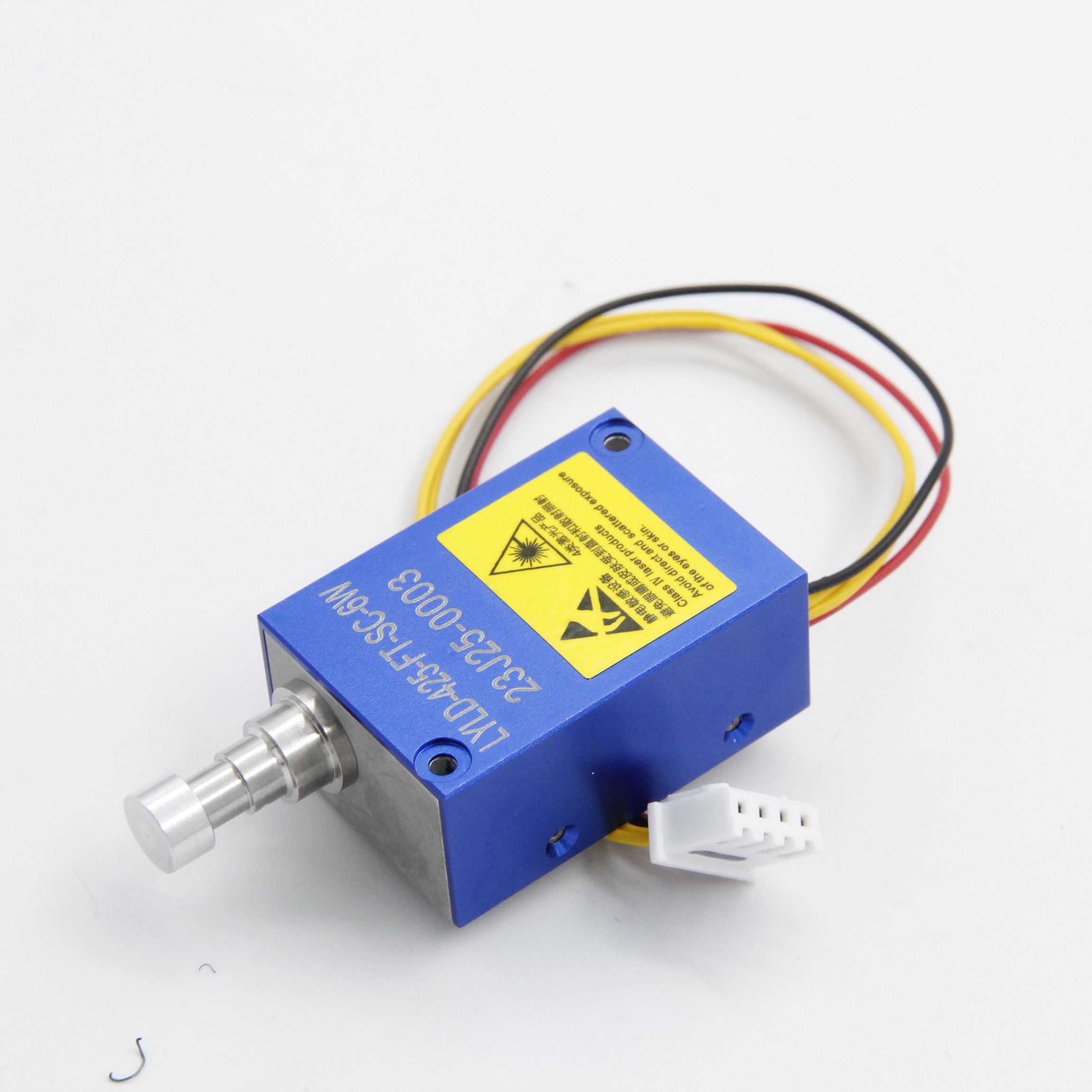 105um фиолетовый 405nm 5W модуль волоконного лазера с пространственным соединением для воздействия LDI