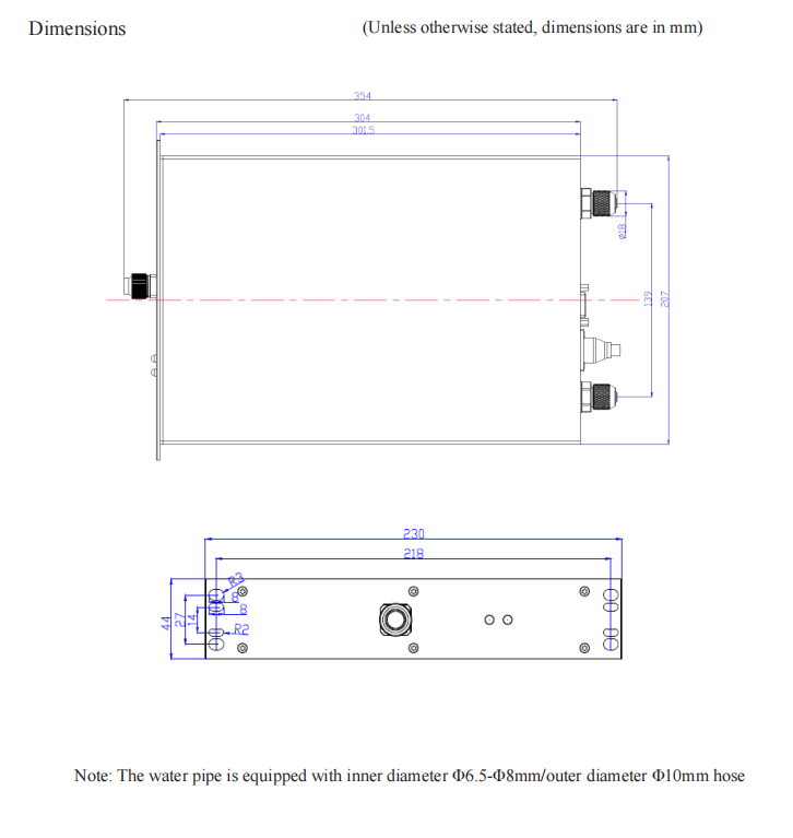 Волоконно -связанный лазерный модуль 