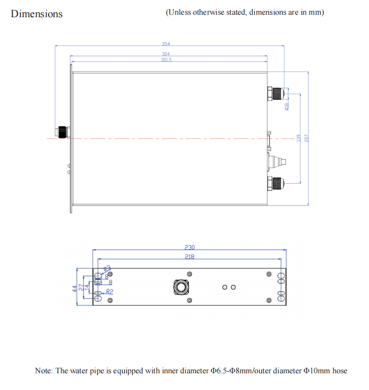 Волоконный лазер 405 нм